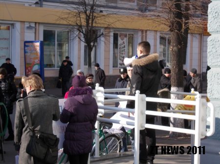 Дебою подарували велосипед від житомирян