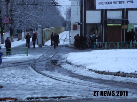 Житомир залишився без тролейбусів та трамваїв