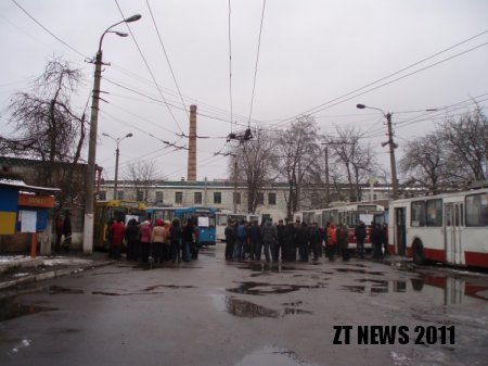 Житомир залишився без тролейбусів та трамваїв (оновлено)