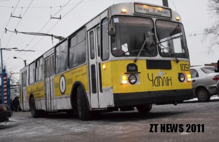Перші тролейбуси вже виїхали з депо