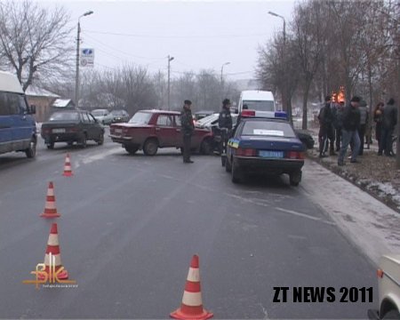 Потрійне ДТП в Бердичеві