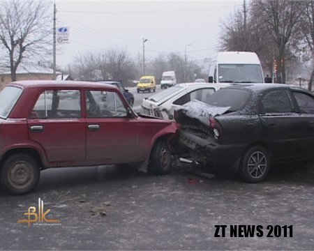 Потрійне ДТП в Бердичеві