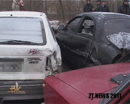 Потрійне ДТП в Бердичеві
