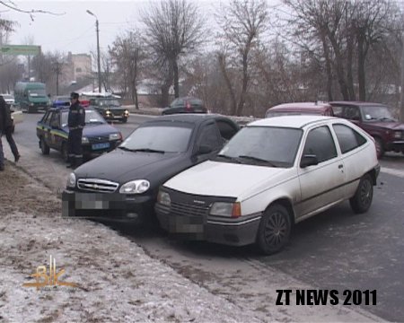 Потрійне ДТП в Бердичеві