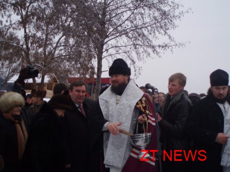 Водохреще в міському гідропарку