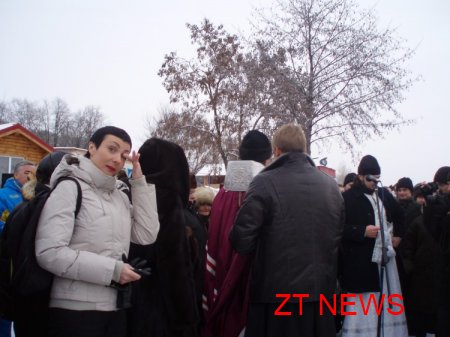 Водохреще в міському гідропарку