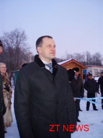 Водохреще в міському гідропарку
