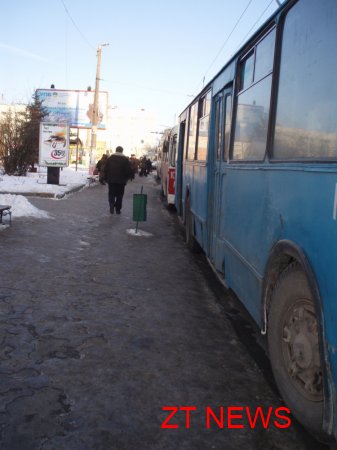 В центрі Житомира маршрутка збила пішохода ФОТО