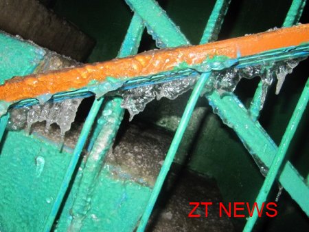 Льодовиковий період в одному з під`їздів Житомира