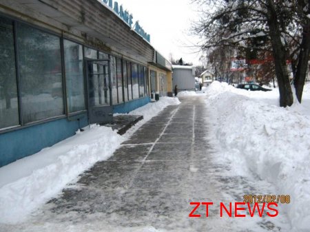 ВАЖЛИВО! Список місць які погано прибираються від снігу