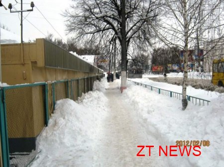 ВАЖЛИВО! Список місць які погано прибираються від снігу