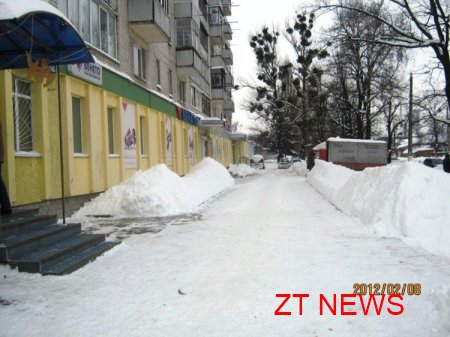 ВАЖЛИВО! Список місць які погано прибираються від снігу