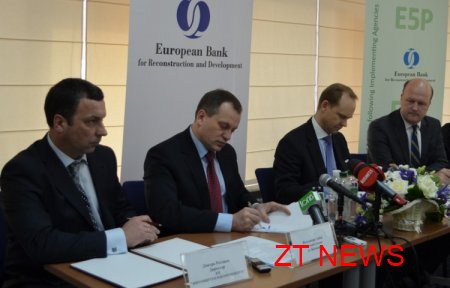Житомир перший в Україні отримав 10 млн.євро кредиту від ЄБРР та 5 млн.євро гранту від Е5Р на програму з енергоефективності