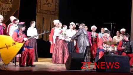 Кубанський козачий хор виступив вчора в облмуздрамтеатрі ВІДЕО