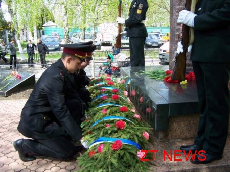 У Житомирі вшанували постраждалих та ліквідаторів аварії на ЧАЕС