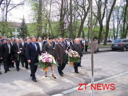 У Житомирі вшанували постраждалих та ліквідаторів аварії на ЧАЕС