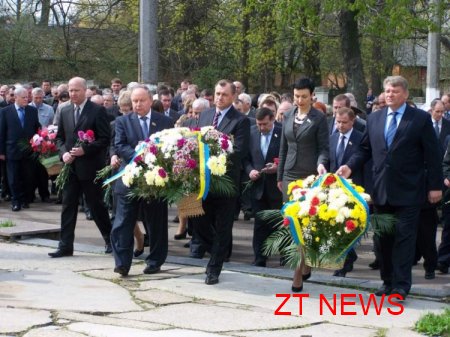 У Житомирі вшанували постраждалих та ліквідаторів аварії на ЧАЕС