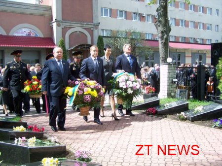 У Житомирі вшанували постраждалих та ліквідаторів аварії на ЧАЕС
