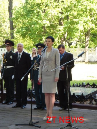 Сьогодні вшанували пам'ять героїв, і тих, хто полягли, захищаючи Житомир у 1943 році