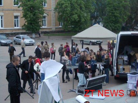 Житомир 15 травня відвідав ДойчландМобіль із культурно-освітньою програмою про Німеччину ВІДЕО