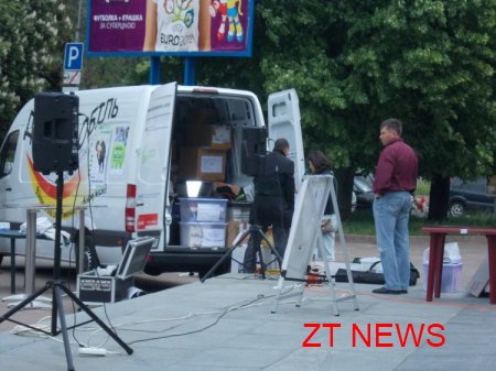 Житомир 15 травня відвідав ДойчландМобіль із культурно-освітньою програмою про Німеччину ВІДЕО
