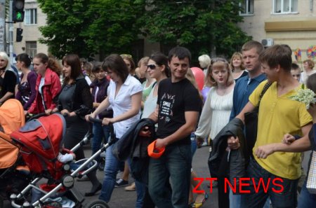 Вчора у Житомирі відбулося загальноміське свято «Щаслива родина»