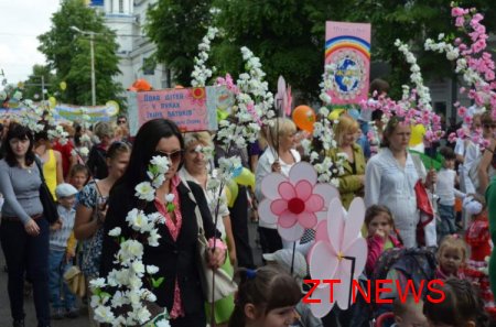 Вчора у Житомирі відбулося загальноміське свято «Щаслива родина»