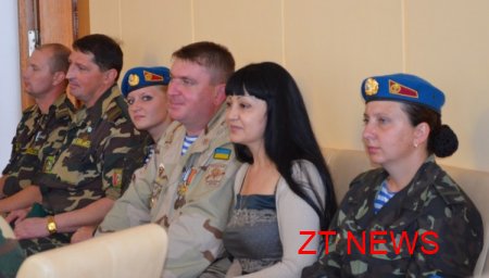29 травня миротворців нашого краю привітали із професійним святом