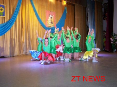 Дитяча танцювальна студія "Зоряночка" 31 травня представляла звітний концерт