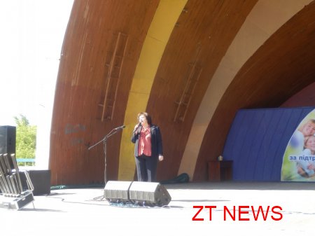 Святкування Дня захисту дітей в Житомирі ВІДЕО