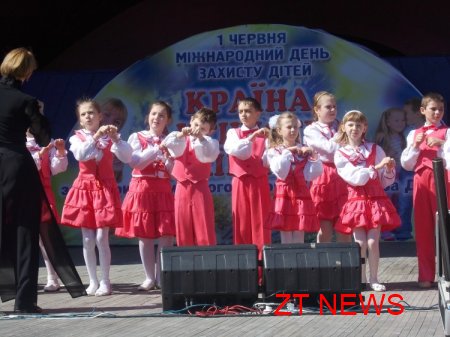 Святкування Дня захисту дітей в Житомирі ВІДЕО