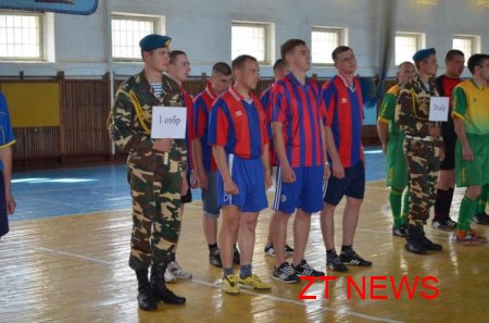14 червня в спорткомплексі "Динамо" відбувся фінальний турнір з міні-футболу серед військових частин