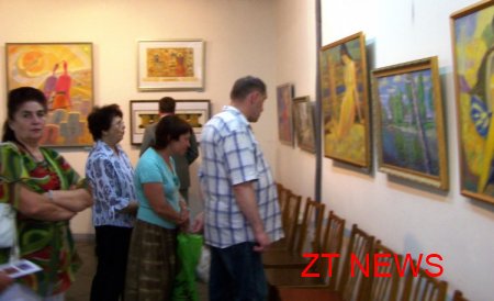 22 червня було відкрито ювілейну виставку художника Петра Богомаза