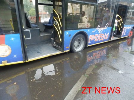 В Житомирі традиційний потоп на перехресті Щорса-Котовського