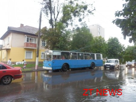 В Житомирі традиційний потоп на перехресті Щорса-Котовського