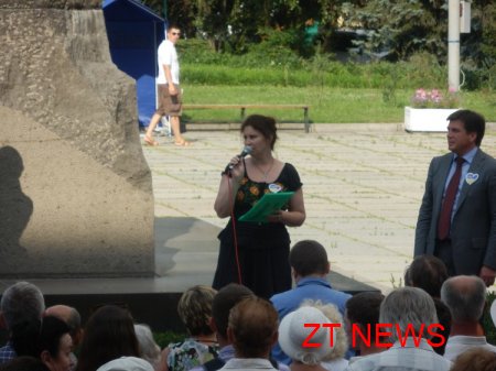 В Житомирі пройшов мітинг на захист української мови
