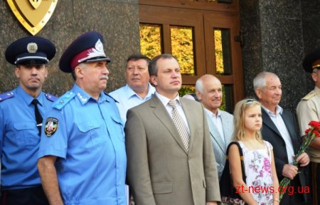 22 серпня в Житомирі вшанували пам`ять загиблих працівників органів внутрішніх справ