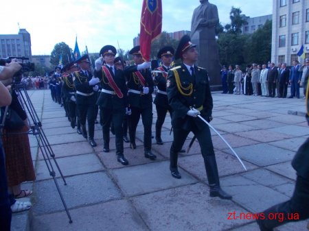 У Житомирі відзначили Свято Державного прапора ВІДЕО