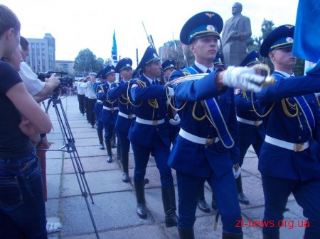 У Житомирі відзначили Свято Державного прапора ВІДЕО