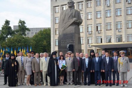 У Житомирі відзначили Свято Державного прапора ВІДЕО