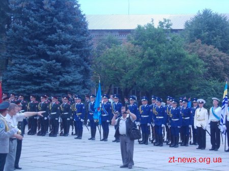 У Житомирі відзначили Свято Державного прапора ВІДЕО