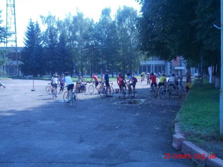 Вчора в Житомирі відбулися міські змагання з техніки велосипедної їзди