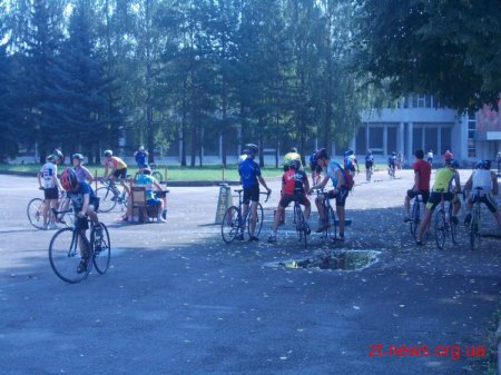 Вчора в Житомирі відбулися міські змагання з техніки велосипедної їзди