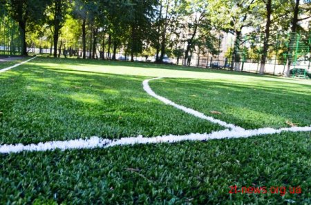 Міський голова оглянув готовність спортивних майданчиків зі штучним покриттям