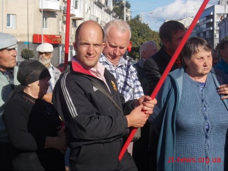 Вчора Житомир відвідав лідер Компартії Петро Симоненко