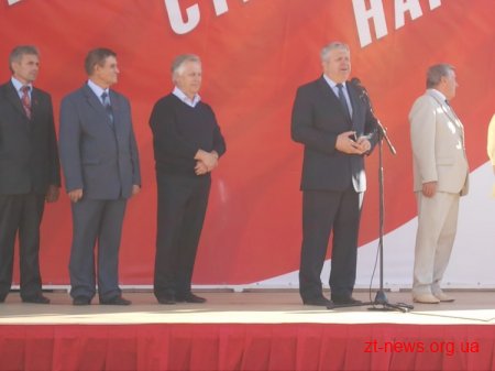 Вчора Житомир відвідав лідер Компартії Петро Симоненко