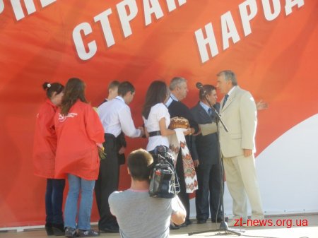 Вчора Житомир відвідав лідер Компартії Петро Симоненко