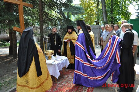У Житомирі поблизу обласної міліції постане храм Божий У Житомирі поблизу обласної міліції постане храм Божий