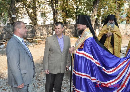 У Житомирі поблизу обласної міліції постане храм Божий У Житомирі поблизу обласної міліції постане храм Божий