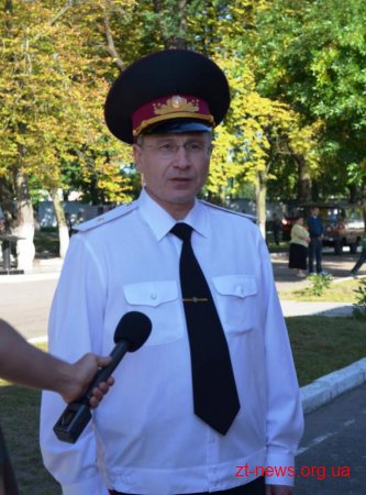 250 першокурсників Житомирського військового інституту ім. С.П. Корольова склали військову присягу